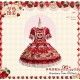 Mademoiselle Pearl Strawberry Cutsew Cardigan Blouses Skirt JSKs and OPs(Reservation/Full Payment Without Shipping)